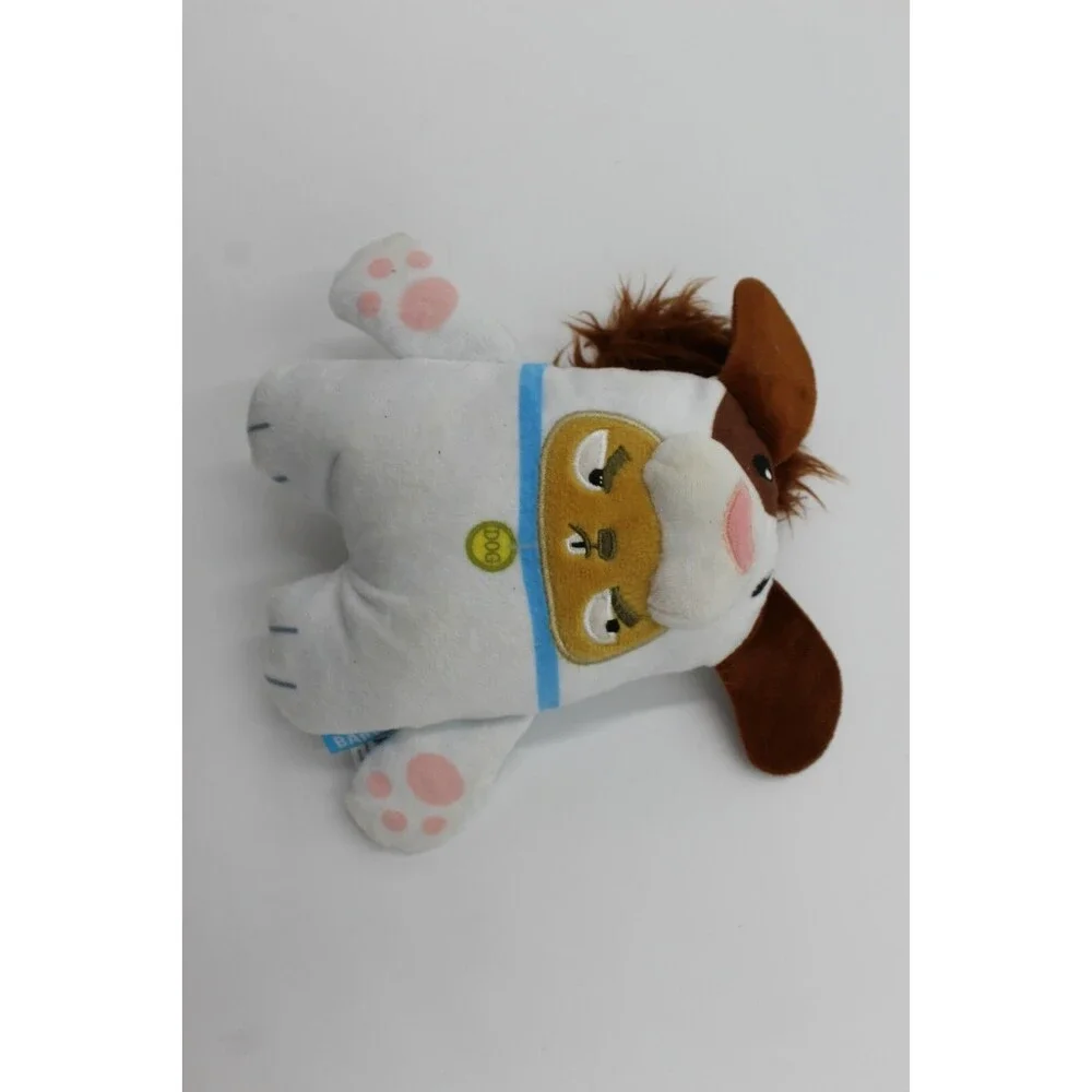 Bark Box Squirrel in Dog Suit White Brown 7
